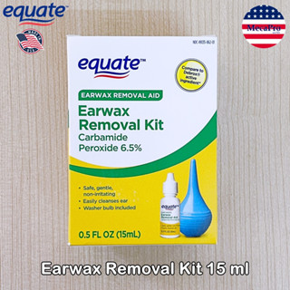 Equate™ Earwax Removal Kit 15 ml ผลิตภัณฑ์กำจัดขี้หู