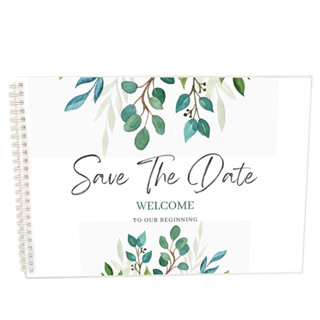 สมุดเซ็นอวยพรSave the date