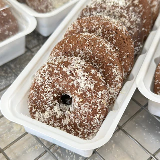Double chocolate minidonut (คีโต,คลีน) (🌸สั่งในไลฟ์สดลด50%)
