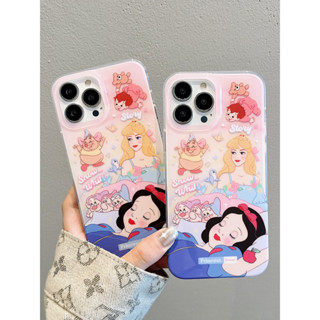 เคส สำหรับ ไอโฟน เคสซิลิโคน สินค้าพร้อมส่งจากไทย สำหรับ Iphone 14 13 12 11 Pro max สโนไวท์ TPU-S1294