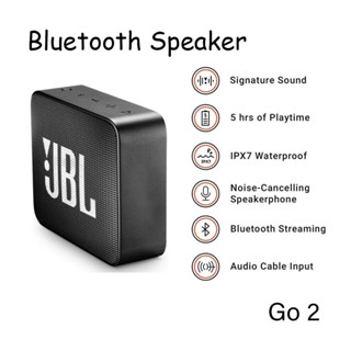 ลำโพงบลูทูธ Go2 ลำโพงพกพา Wireless Bluetooth Speaker ลำโพงไร้สาย ขนาดพกพา พอดีมือ ส่งไว พร้อมส่ง