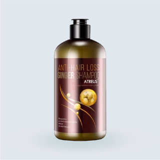 Atreus Ginger Shampoo (400ml)แชมพูสำหรับบำรุงหนังศีรษะ อุดมด้วยสารสกัดจากขิง