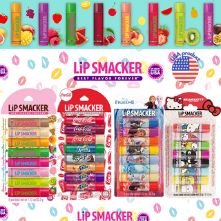 Lip Smacker Original Flavors Party Pack Lip Glosses ลิปบาล์ม ลิปกรอส จากอเมริกา แท้100% ลิปมัน coke frozen