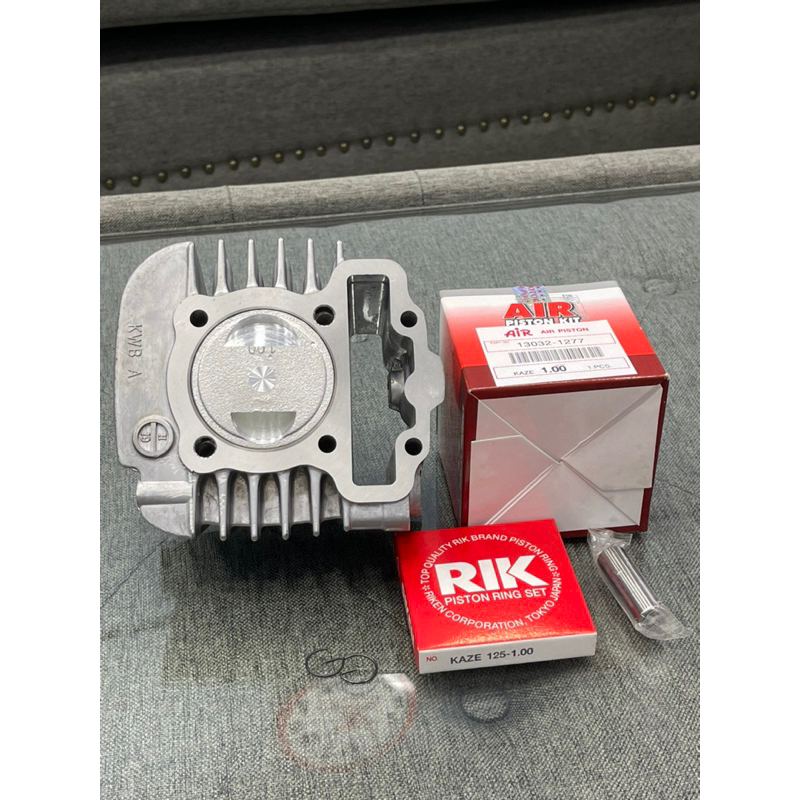 เสื้อ110iลูก57มิลลูกคาเซ่พร้อมหลบวาว2วาล์วปลอกนอกโต60มิลใส่110iรถไม่เกินปี2020