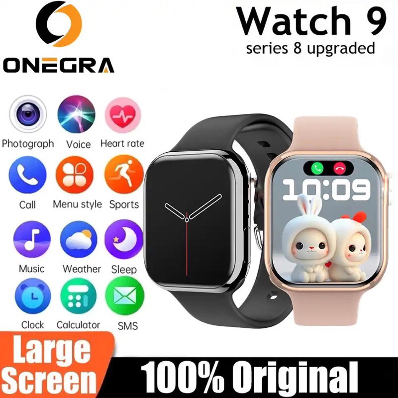 💓ราคาส่ง💓 smart watch รุ่น watch9 ฟังก์ชั่นเยอะ พร้อมส่ง