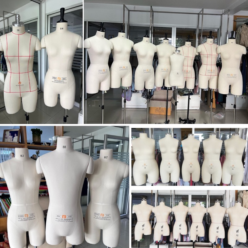 หุ่นตัดเย็บ หุ่นเดรป หุ่นแม่แบบมาตรฐาน (ผญทรงเอเซีย) - รูปที่ 6