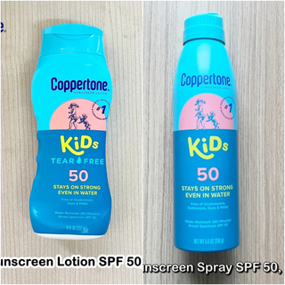 Coppertone® KIDS Sunscreen SPF 50 สเปรย์โลชั่นกันแดด สำหรับเด็ก สูตรกันน้ำ