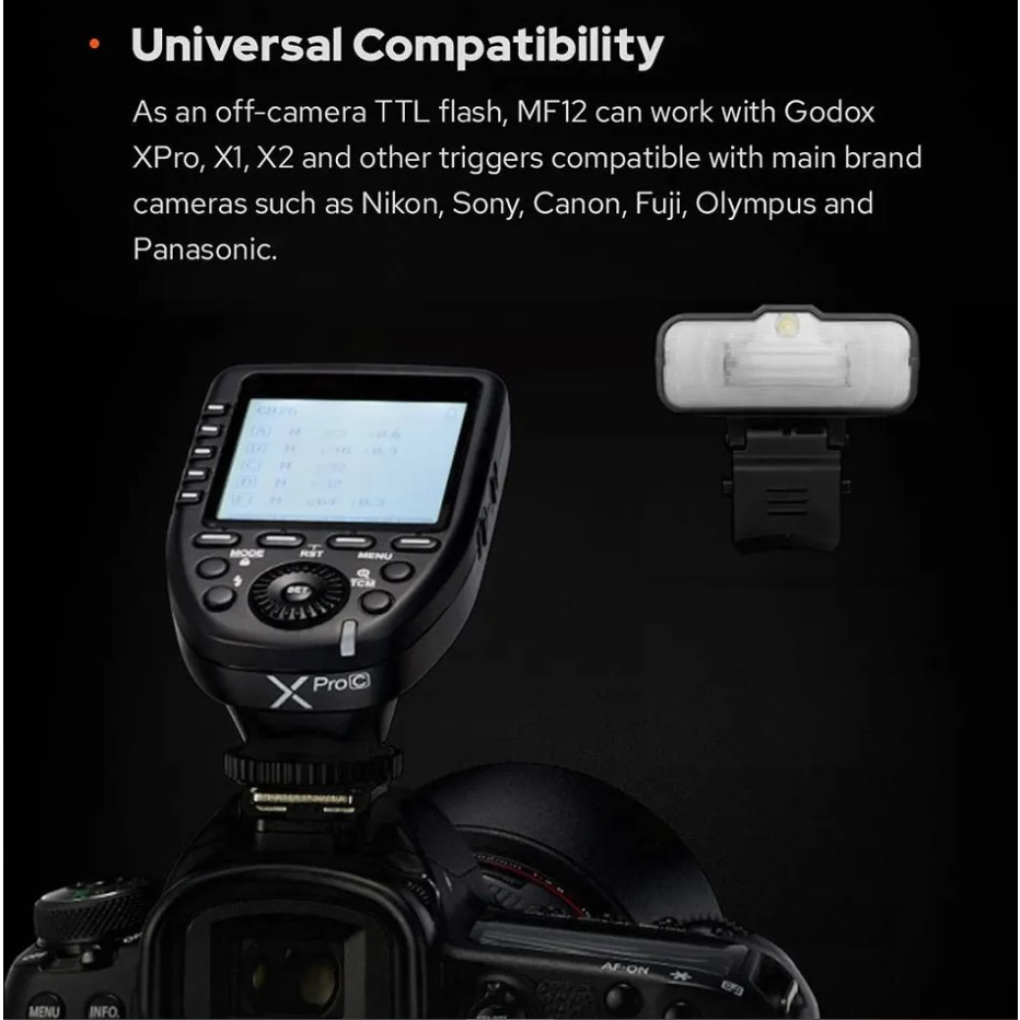 Godox MF12-K2 Macro Flash Two Light Kit