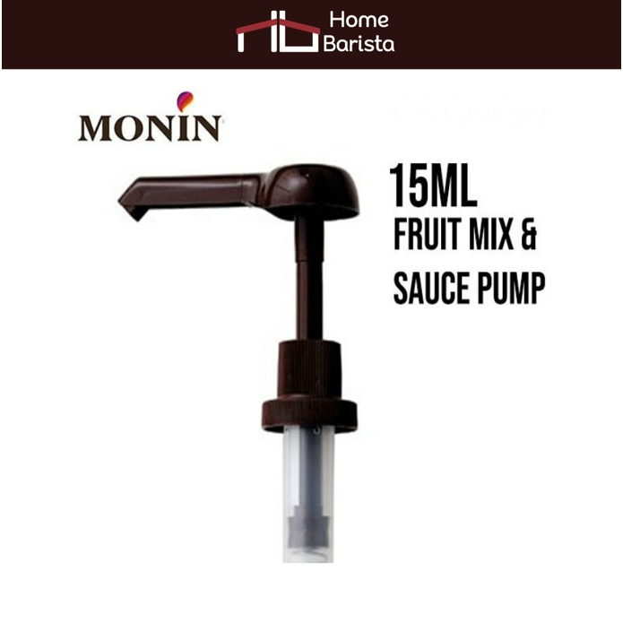 หัวปั้มขวด MONIN Black Screw Pump Puree 15 ml.(P-0328D)