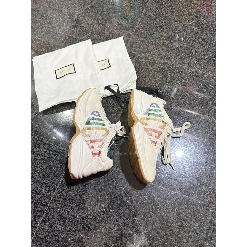 used gucci rhyton glitter size 35