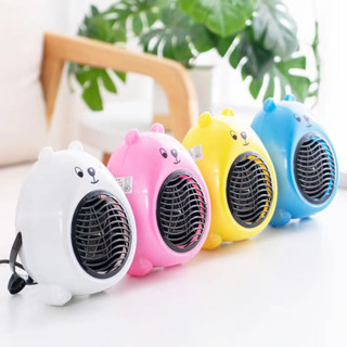 พัดลมเครื่องทำความร้อน ไฟฟ้าขนาดเล็ก 400 w มินิ พร้อมส่ง
