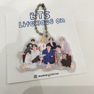 Keychain BTS Life Goes On ARMY พวงกุญแจ บีทีเอส บังทัน by mommyjiminn