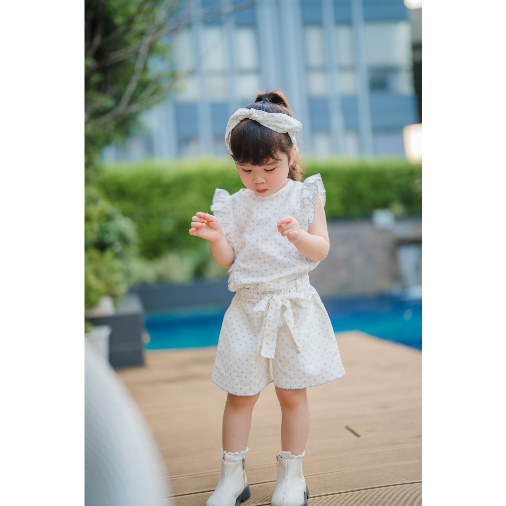 Little Girl linen set(TS2342)