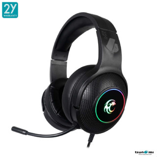 หูฟังเกมมิ่ง Tsunami X1 7.1 RGB Gaming Headphone รับประกันสินค้า 2 ปี