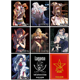 เศษสลีฟ Broccoli Character Sleeve Black Lagoon : Revy, Balalaika, Roberta, Eda, Chenhua, Lagoon Company