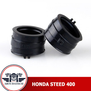 อินเทอร์เฟซคาร์บูเรเตอร์ Honda Steed 400 NT400 Bros400 VT600 คาร์บูเรเตอร์ ท่อร่วมไอดี