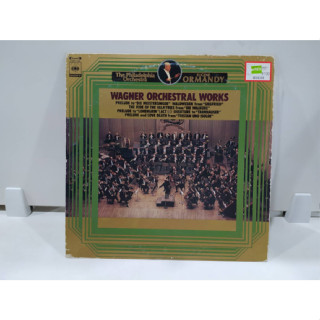 1LP Vinyl Records แผ่นเสียงไวนิล WAGNER ORCHESTRAL WORKS  (J10A183)