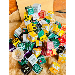 [ชุดกระดาษ1ชุด100ชิ้น] กระดาษพับเหรียญโปรยทานกล่องจิ๋ว กล่อง…