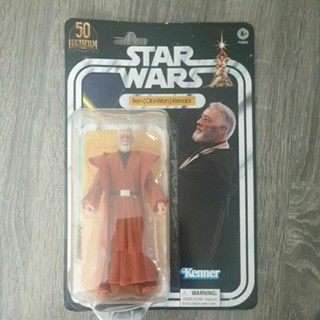 Star Wars 50 ปี Black Series Ben Obi-wan Kenobi 6"figure สตาร์วอร์ส แบล็คซีรีส์ เบน โอบีวัน เคโนบี วินเทจ ขนาด 6 นิ้ว