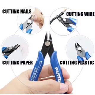 PLATO คีมตัดโมเดล คีมตัดลวด คีมตัดสายไฟ คีมตัดอเนกประสงค์  ส…