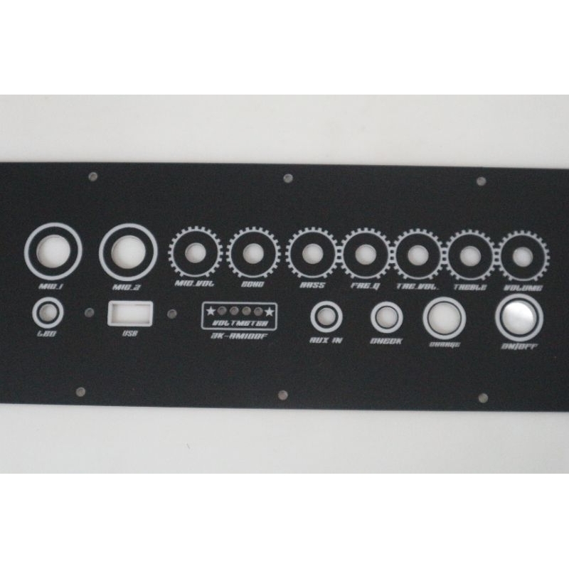 แผ่นเพลท ZK-AM100F งานไฟแสงทะลุผ่านได้