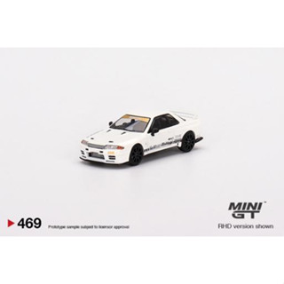 Mini GTTop Secret Nissan Skyline GT-R VR32 White1/64