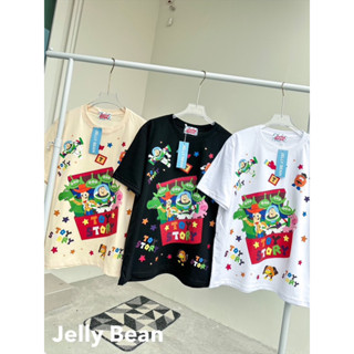 •ᴥ• JELLY BEAN •ᴥ• เสื้อยืด Oversize สกรีนลาย TOY STORY 👾 เสื้อยืดจำเป็นต้องน่ารักขนาดนี้มุ้ยยย~