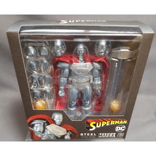 ของเล่นดีซี Mafex No.181 Steel (Return of Superman) จากญี่ปุ่น