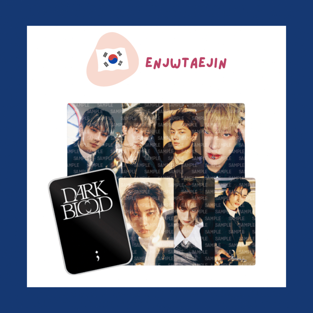 พร้อมส่ง ✨ [ENHYPEN] Photocard & Tin case set
