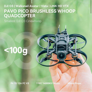 [ร้านไทยสินค้าพร้อมส่ง]Betafpv Pavo Pico Brushless Whoop Quadcopter O3 ELRS