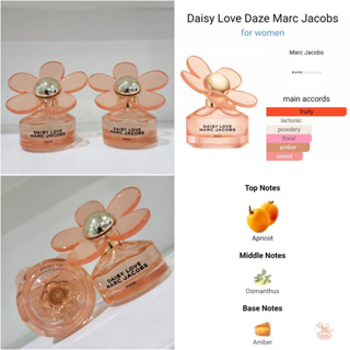 น้ำหอมแท้ MARC JACOBS Daisy Love Daze Eau de Toilette 50ml ไม่มีกล่อง ไม่มีสติกเกอร์