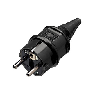 ปลั๊กตัวผู้เยอรมัน 2 ขากลม "DAKO PLUG" รุ่น 012B   16A 230V