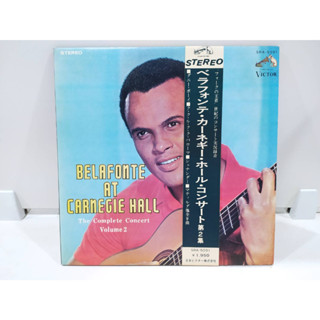 1LP Vinyl Records แผ่นเสียงไวนิล BELAFONTE AT CARNEGIE HALL   (J10C243)