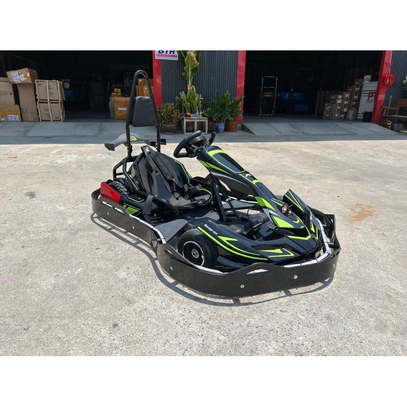 🔥Go Kart 1 เดียว ความเร็วสูงสุด 60km/h โกคาร์ทไฟฟ้า รุ่น Q plus มอเตอร์ 800w x2 แบ็ตรี่ 54v/8ah (ตัว