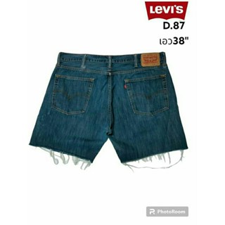 LEVIS 513 แท้เอว38"ยีนส์ขาสั้นชาย