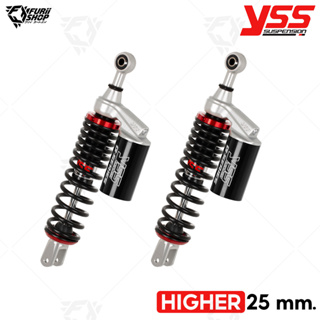 โช๊คหลังแต่ง YSS G-PLUS HIGHER 25 mm. (TC302-335TL-04-888) : for Honda PCX 150i 14-17