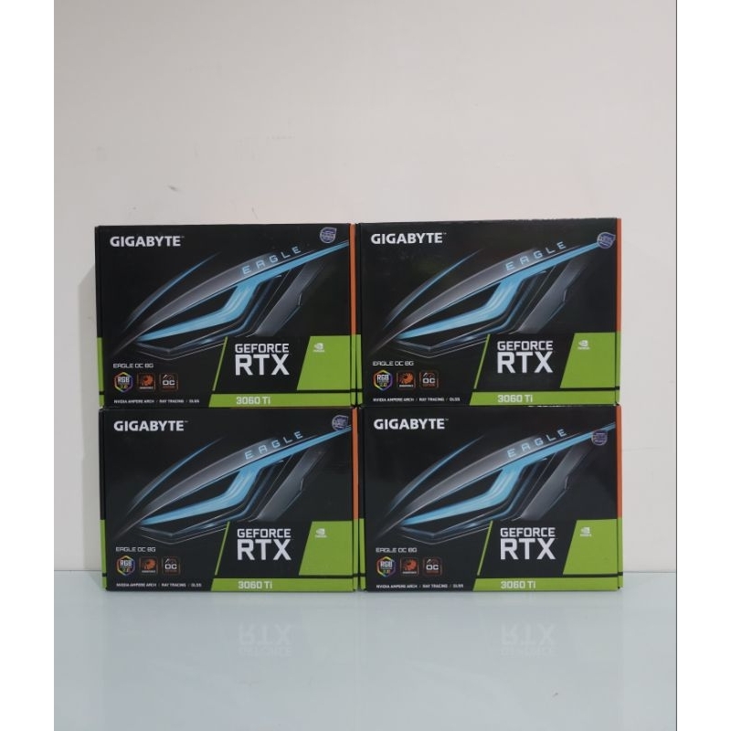 VGA (การ์ดแสดงผล) GIGABYTE GEFORCE RTX 3060 TI EAGLE OC 8G - 8GB GDDR6 (REV. 2.0) (LHR) (มือสอง) ประ
