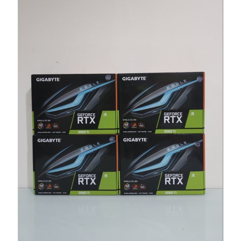 VGA (การ์ดแสดงผล) GIGABYTE GEFORCE RTX 3060 TI EAGLE OC 8G - 8GB GDDR6 (REV. 2.0) (LHR) (มือสอง) ประกันไทย