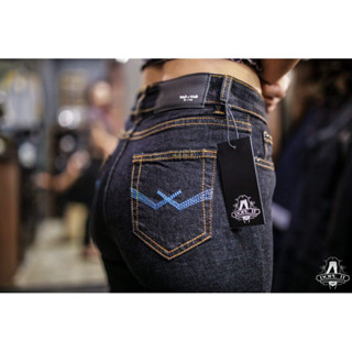 [ลิขสิทธิ์แท้] WAFT X WEFT : BLUE BIRD 12 oz. HIGH SKINNY