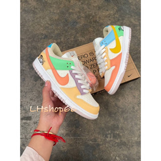 💢รอบเท้าผ้าใบ N  DUNK LOW SE “SUN CLUB”รองเท้าลำลอง รองเท้าผ้าใบสำหรับผู้หญิง🌸🌸