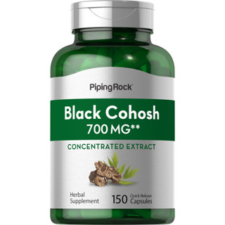 Black Cohosh 700 mg. (150แคปซูล) แบลคโคฮอช สตรีวัยทอง ร้อนวูบวาบ อารมณ์แปรปรวน ผิวไม่เต่งตึง