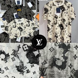 เสื้อยืดพิมพ์ลาย Louis Vuitton 🏷️ Hiend 1:1 ผ้าcotton