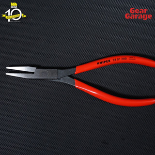 คีมปากแหลมแบบปากยาวพิเศษ KNIPEX NO.28 01 200 Assembly Pliers (200mm.) Factory Gear By Gear Garage