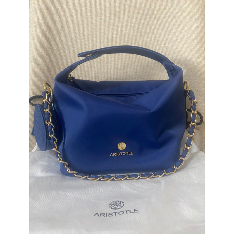 มือสอง Aristotle bag สี navy ขนาดปกติ