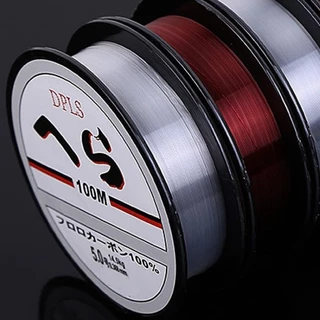 สายเอ็นตกปลา สายเอ็น DPLS 100m เหนียว นุ่ม จมน้ำไว สำหรับตกปลา มี 2สีให้เลือก