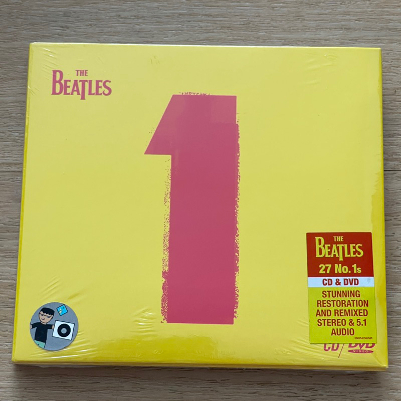 (พร้อมส่ง🔥)แผ่น CD The Beatles 1 CD/DVD แผ่นแท้ มือหนึ่ง ซีล