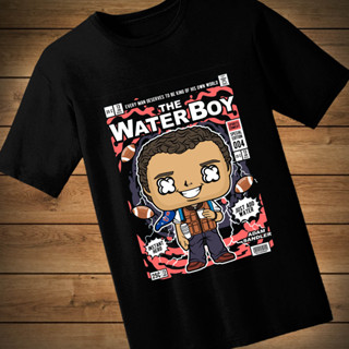 #022 เสื้อยืดลายการ์ตูน THE WATER BOY เสื้อยืดสีดำ เสื้อใส่เล่น เสื้อยืด เสื้อคอกลม ใส่สบาย เสื้อสกรีน เสื้อสั่งทำ เสื้อ