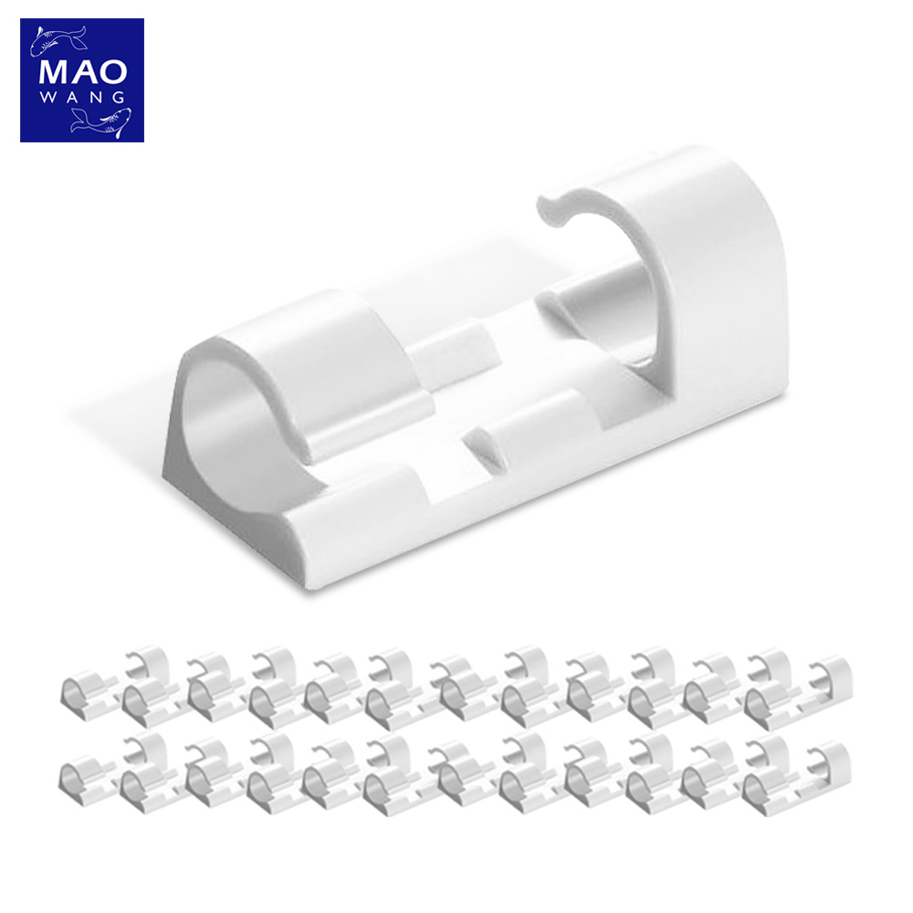 MAO ที่เก็บสายไฟ แบบมีกาวในตัว สำหรับจัดระเบียบสายไฟ ราคา ถูกที่สุด ดีลบีเคเค