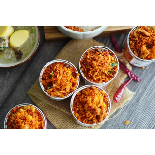 น้ำพริกปลาสลิด น้ำพริกรสแซ่บ น้ำพริกแห้ง ขนาด 80 กรัม แม่ทองคำรสแซ่บ ปลาสลิด Gourami Fish Chilli Paste