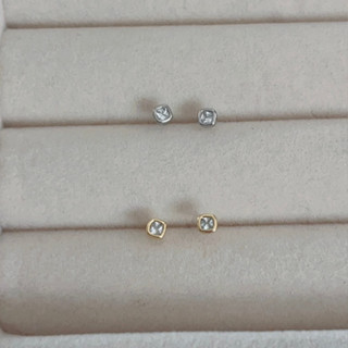 257-littlegirl gifts- Mini diamond small stud earrings s925